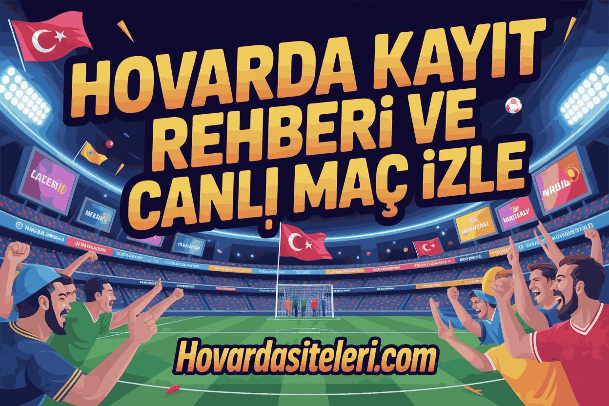 Hovarda Kayıt Rehberi ve Canlı Maç İzle