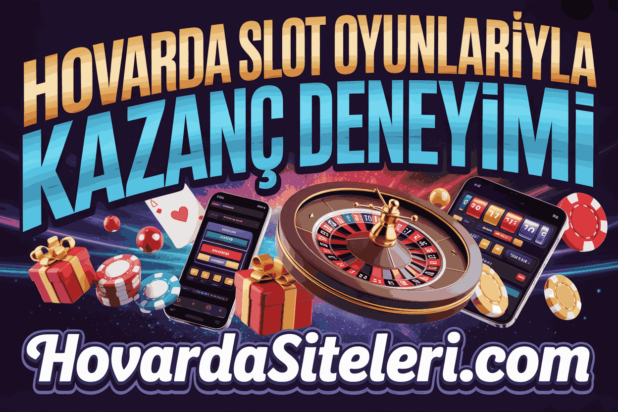 Hovarda Slot Oyunlarıyla Kazanç Deneyimi