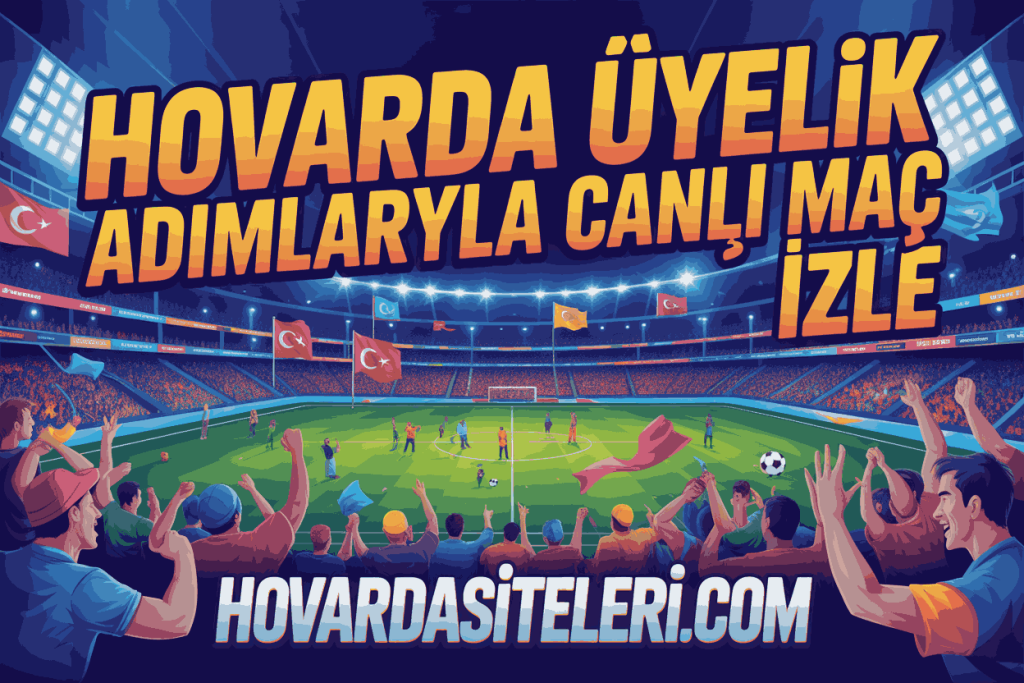 hovarda uyelik adimlariyla canli mac izle