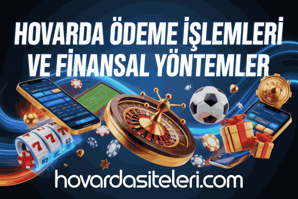 hovarda odeme islemleri ve finansal yontemler