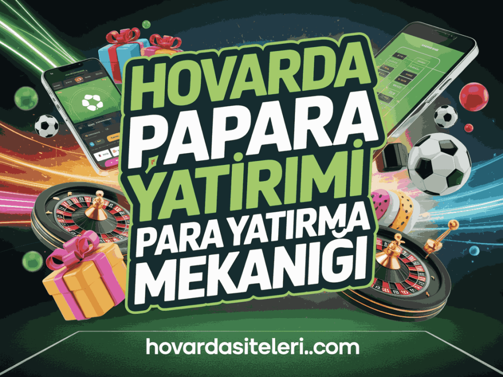 hovarda papara yatirimi para yatirma mekanigi